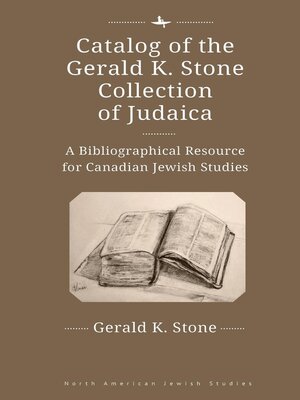 cover image of Catalog of the Gerald K. Stone Collection of Judaica